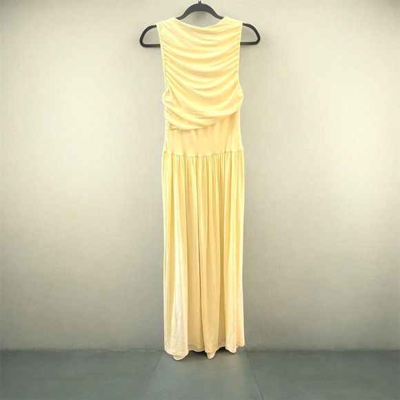 NWT Runaway the label Kimba lemon Maxi Dress - Picture 3 of 4